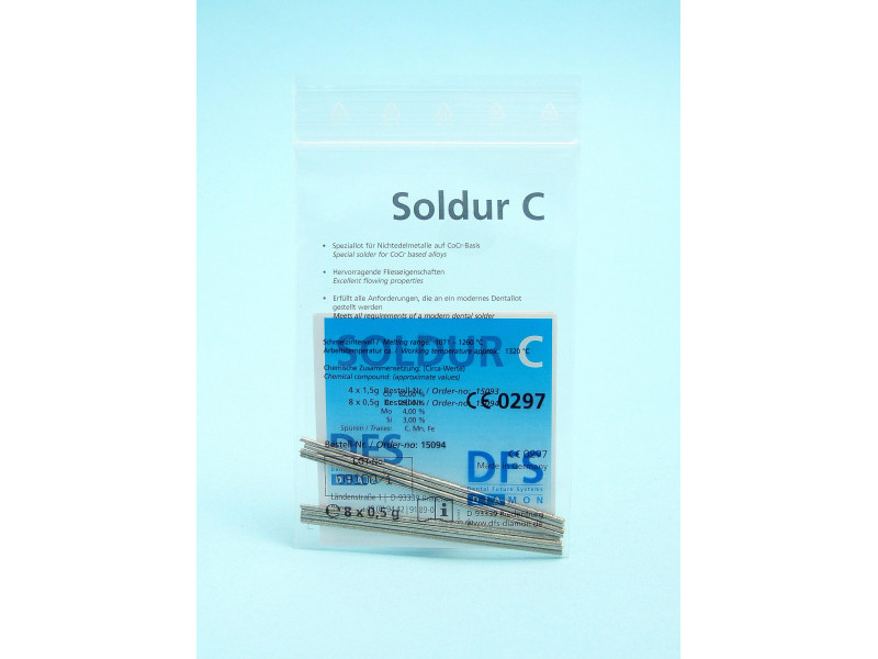 Soldur C lutowie  CoCr 4x1,5g