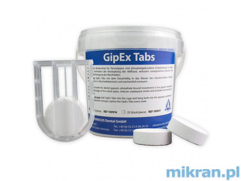  GipEx Tabs Koszyk do zawieszenia +2szt. tabletek - zestaw testowy.