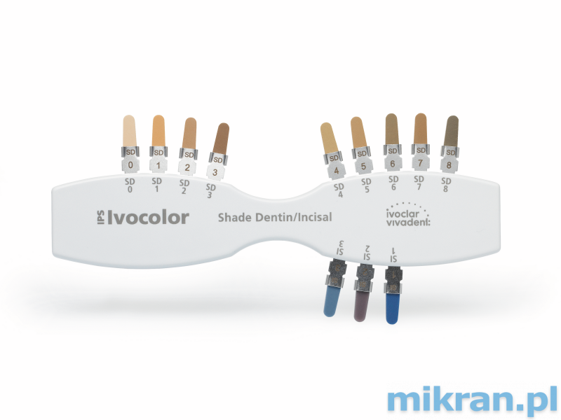 Ips Ivocolor Shade Guide Shades