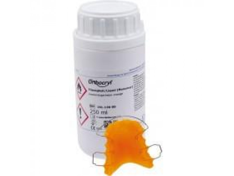Orthocryl Neon pomarańczowy płyn 250 ml