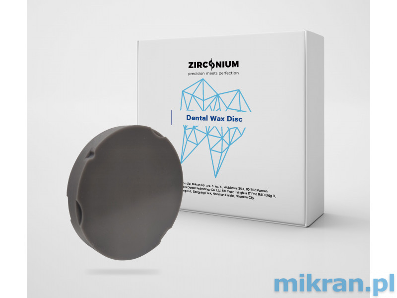 Zirconium wosk do frezowania szary ZZ 95x16mm 