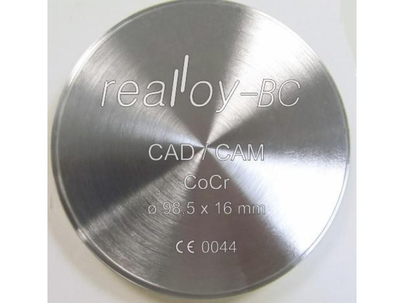 Realloy BC - krążek do frezowania CoCr 98,5x15mm