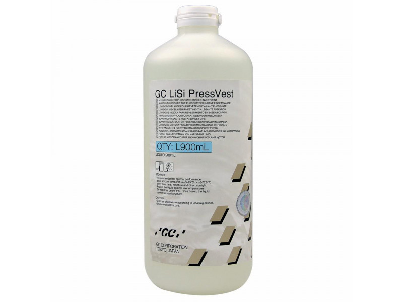 GC LiSi PRESS VEST płyn 900 ml- Płyn wrażliwy na niską temperaturę- wysyłka zimą na ryzyko klienta.