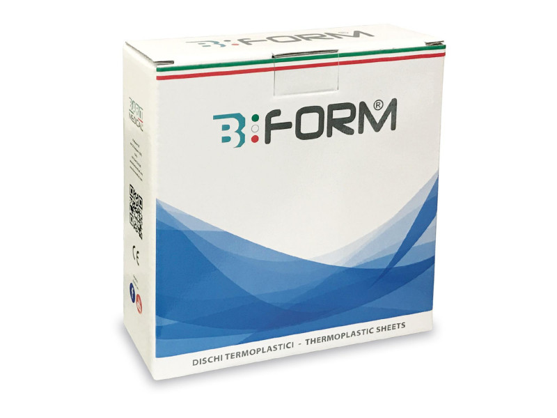 B-Form Folie Splint twarde 125x125mm x 3,0mm (20szt)
