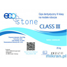 Gips III kl. Eco Stone 25 kg niebieski