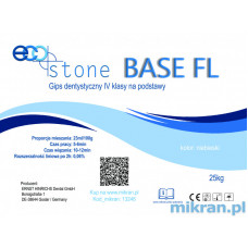Gips IV kl.Eco Stone Base FL na podstawy 25 kg Ciemno niebieski