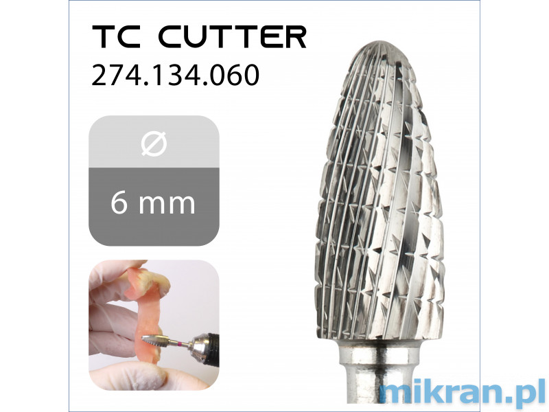 Frez TC Cutter do termoplastów 