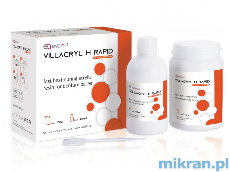 Villacryl H Rapid 750g/400ml + Villacryl S 100g/50 ml Super oferta