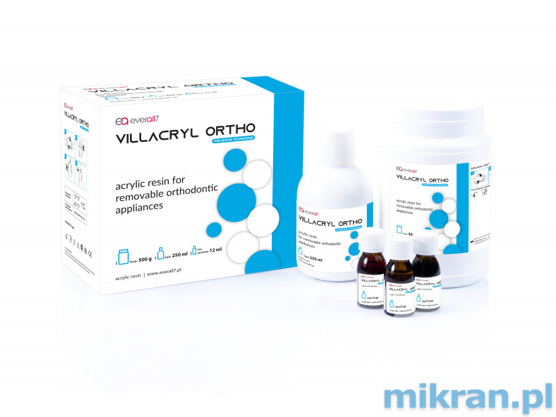 Villacryl Ortho 500g/250ml + 4Shine Polishing Powder Hard 400g