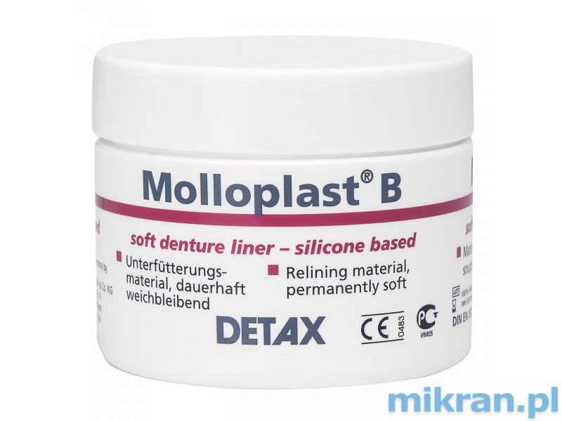Molloplast B 45g materiał do podścieleń protez 