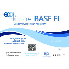 Gips IV kl.Eco Stone Base FL na podstawy  ciemno niebieski 5 kg