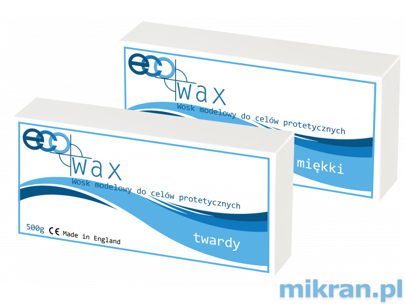 ECOwax wosk modelowy miękki 500g Promocja od 6 sztuk cena za 1szt 23,72 zł
