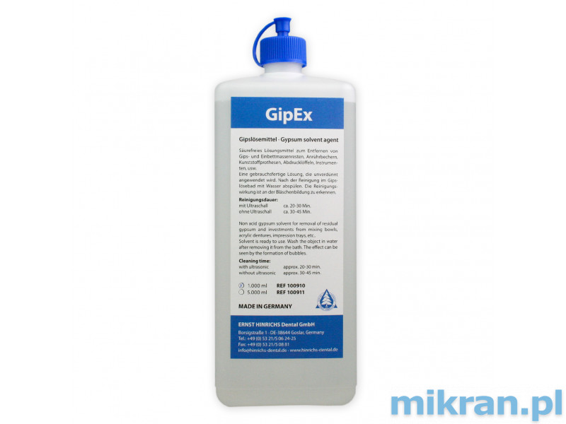  GipEx płyn do rozpuszczania gipsu 1L