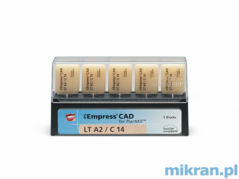 IPS Empress CAD for CEREC/inLab LT C14/5szt