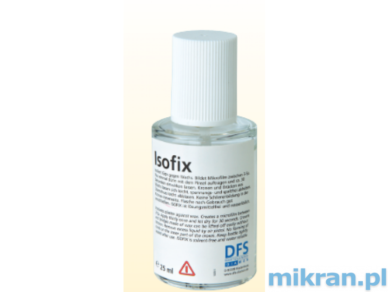 Isofix izolator gips-wosk 25 ml