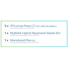 Ips e.max Press  LT 5szt x 5 opakowań Pakiet promocyjny